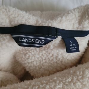 Lands End Fleece Pullover Size L (12-14)